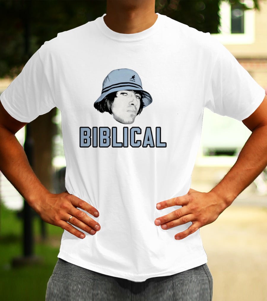 Kangol Hat Liam Gallagher Biblical 2026 T-Shirt