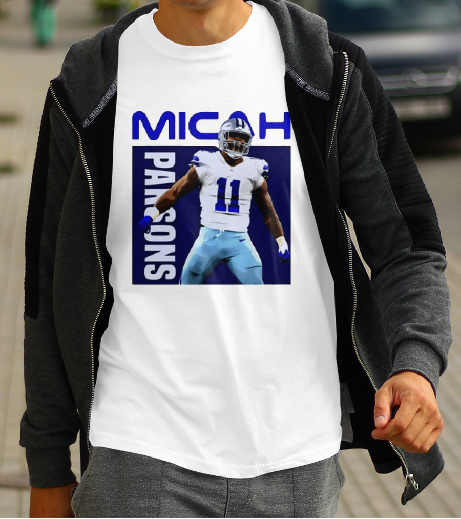 Micah Parsons Dallas Cowboys Number 11 NFL Football Star T-Shirt