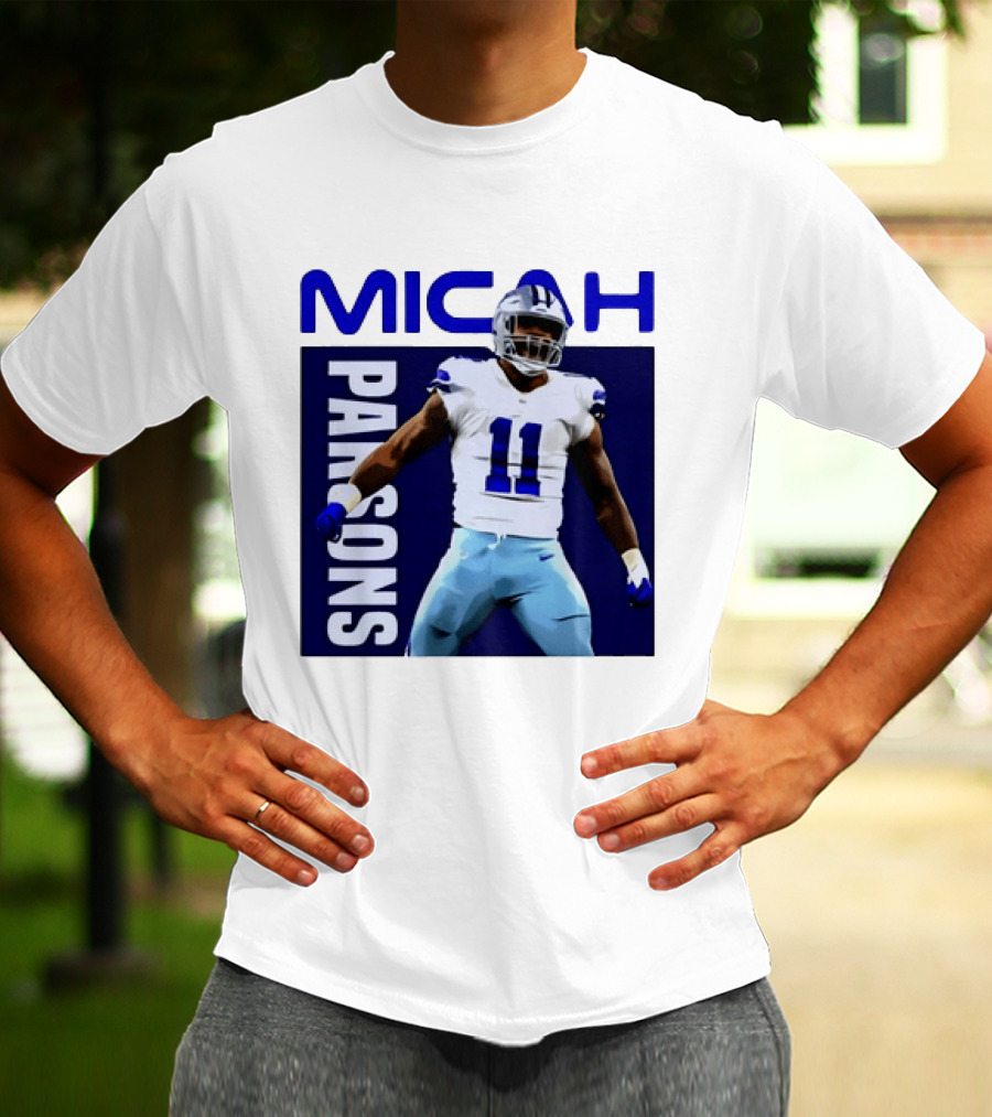 Micah Parsons Dallas Cowboys Number 11 NFL Football Star T-Shirt