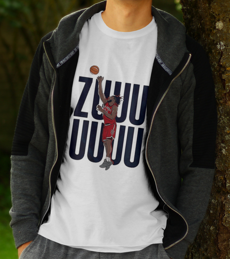 St John's Red Storm Zuby Ejiofor Basketball Caricature T-Shirt