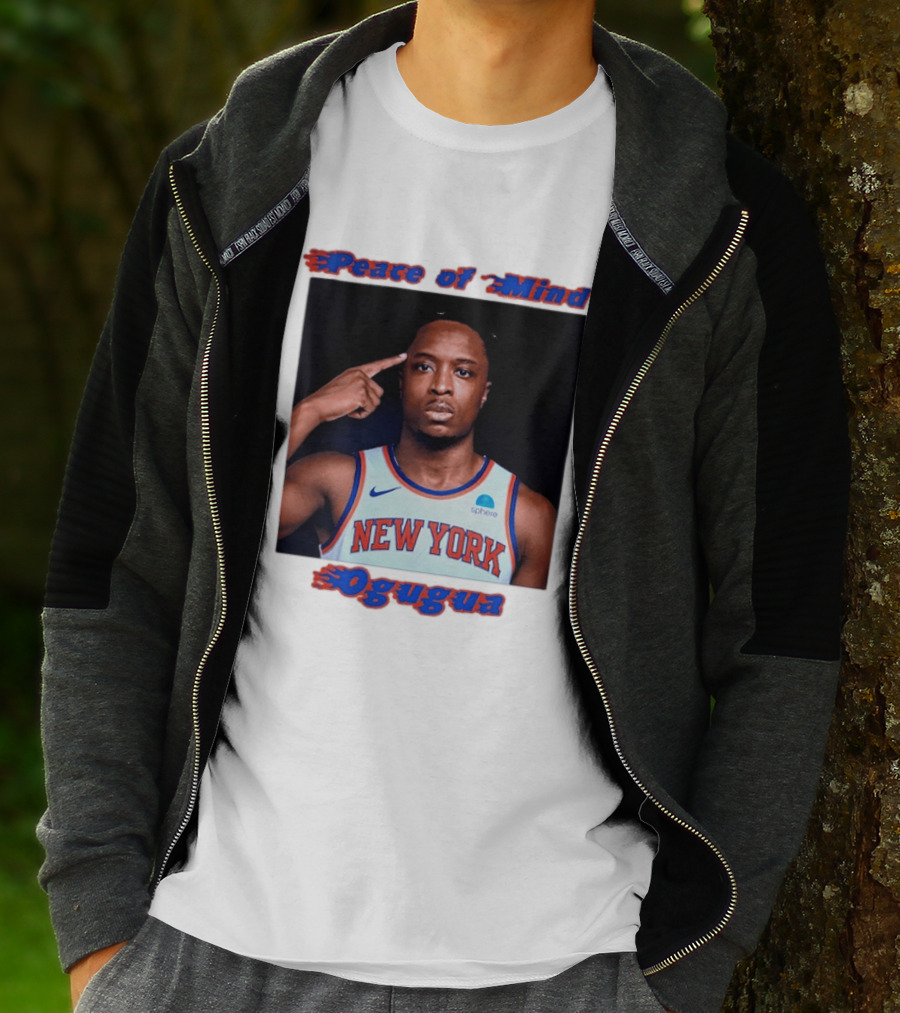 New York Knicks Basketball OG Anunoby Peace Of Mind Ogugua 2026 T-Shirt
