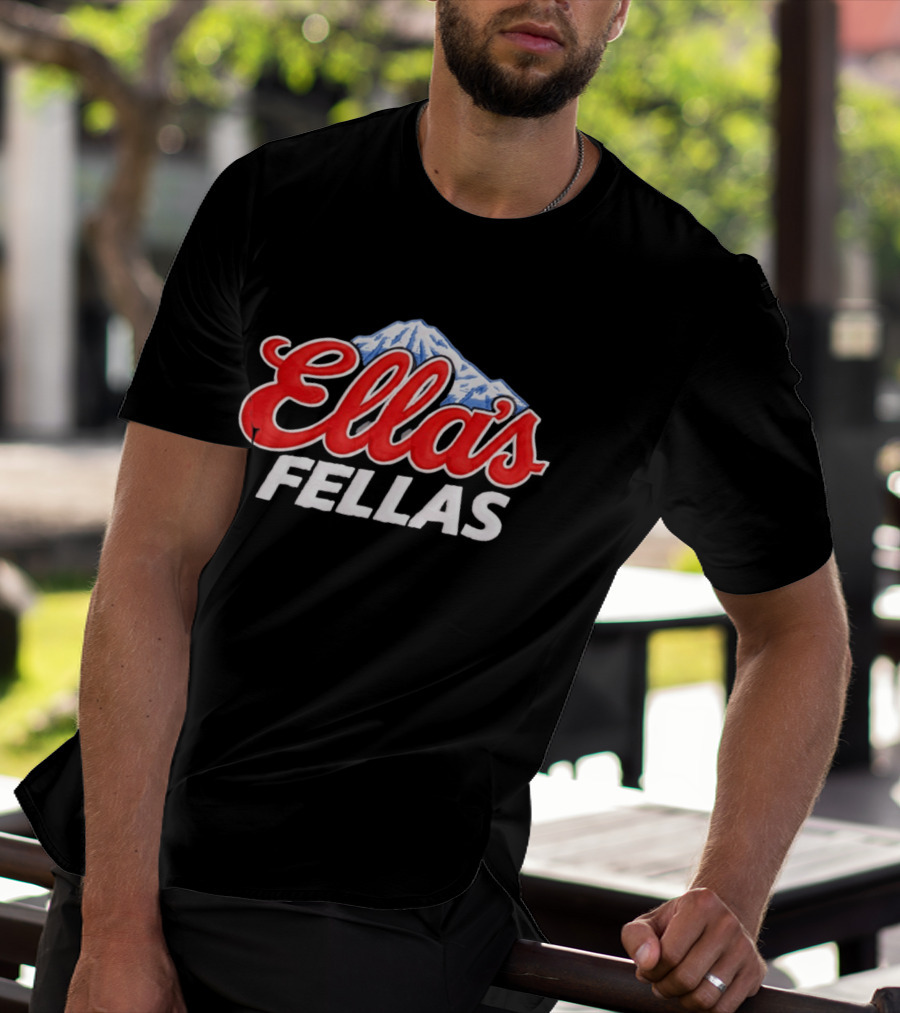 Ella's Fellas Mountain Country Music Lover T-Shirt