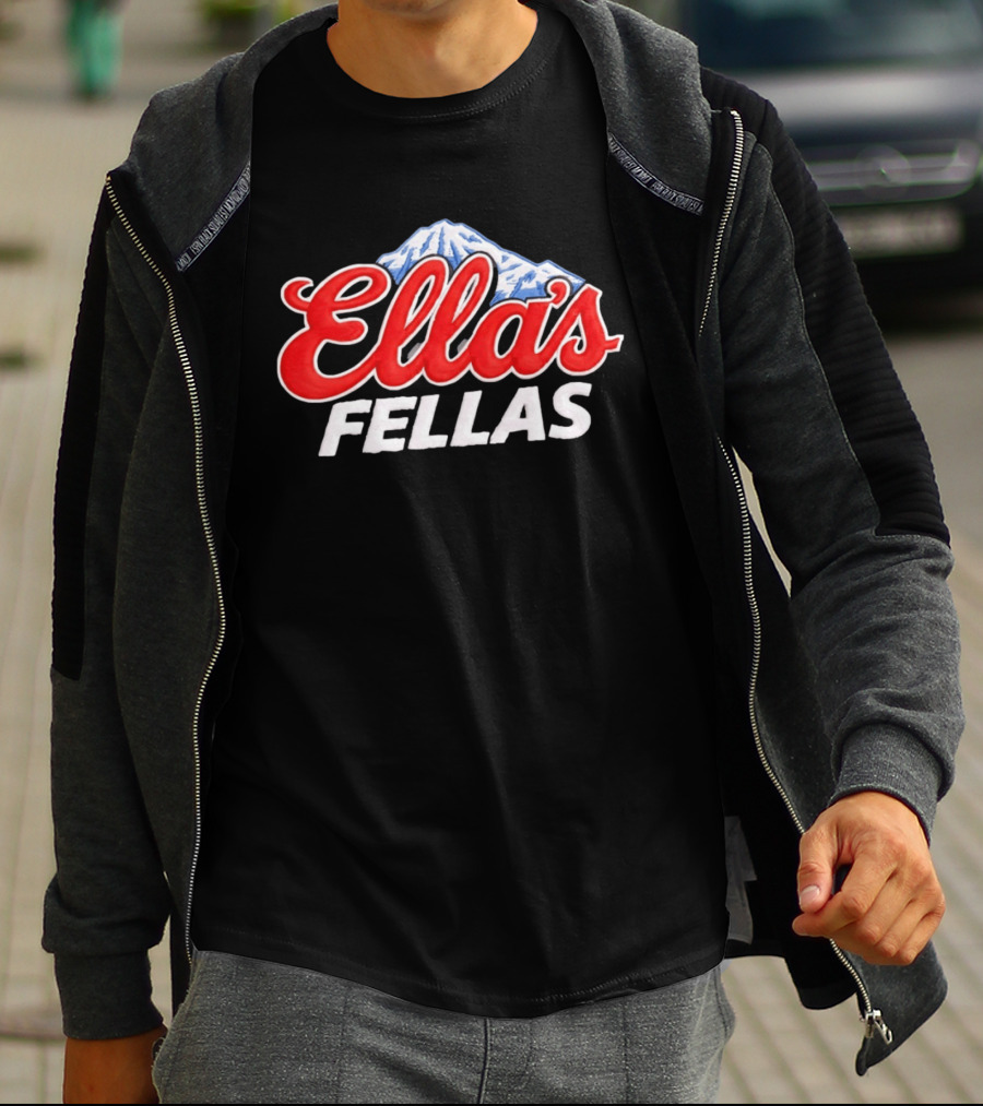 Ella's Fellas Mountain Country Music Lover T-Shirt