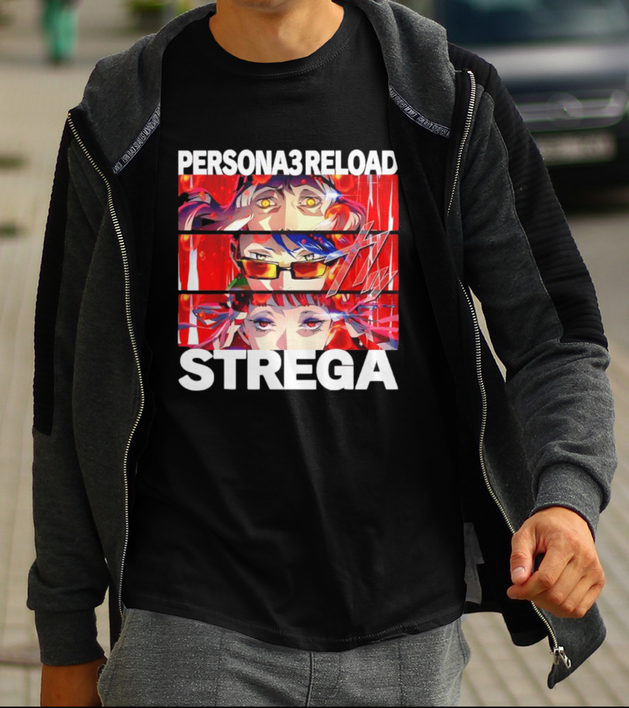 Takaya Sakaki Jin Shirato Chidori Yoshino Persona 3 Reload Strega Characters Persona 3 Reload T-Shirt