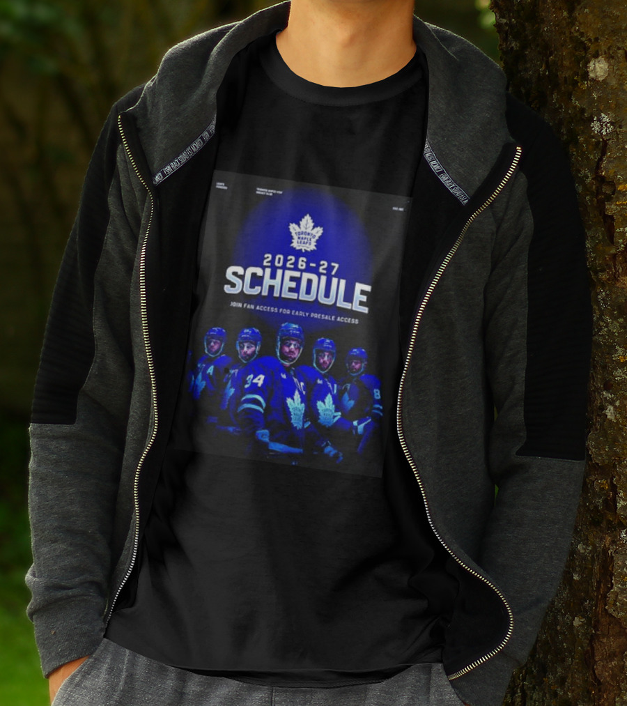 Toronto Maple Leafs 2026 27 Schedule Join Fan Access For Early Presale Access T-Shirt