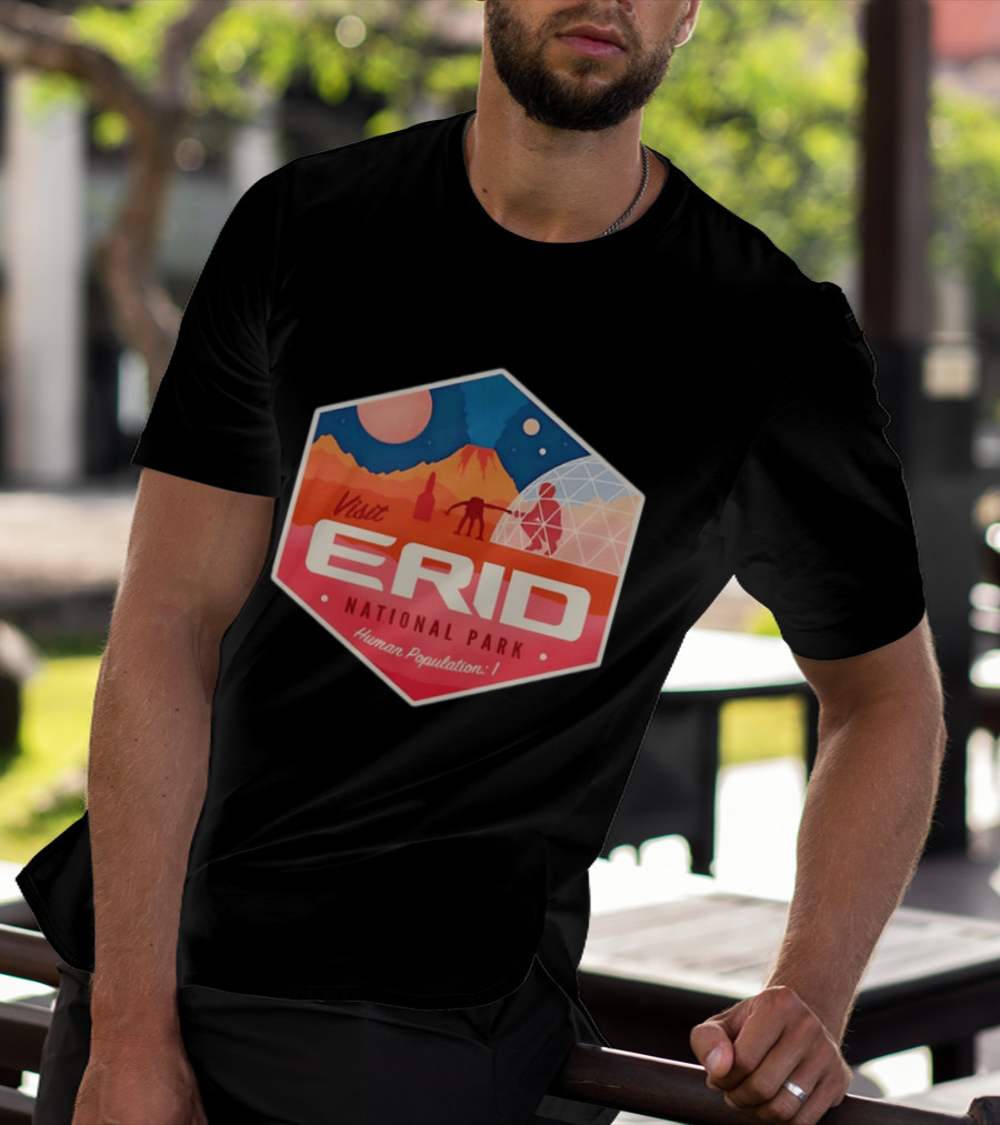 Rocky Alien Tau Ceti Visit Erid National Park Project Hail Mary Human Population One T-Shirt