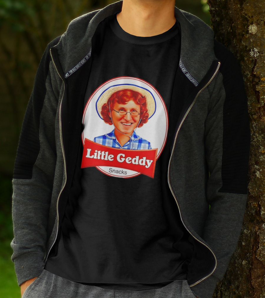 Little Geddy Snacks Rush Geddy Lee Sara Lee T-Shirt