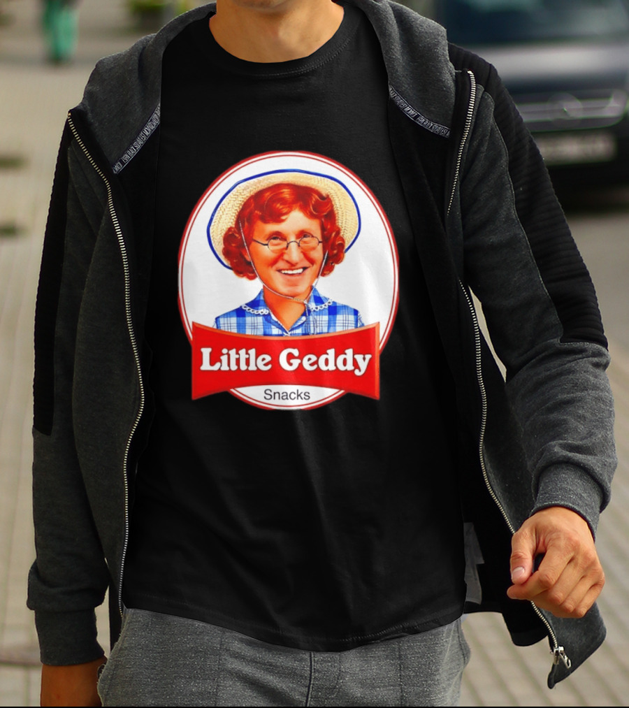 Little Geddy Snacks Rush Geddy Lee Sara Lee T-Shirt