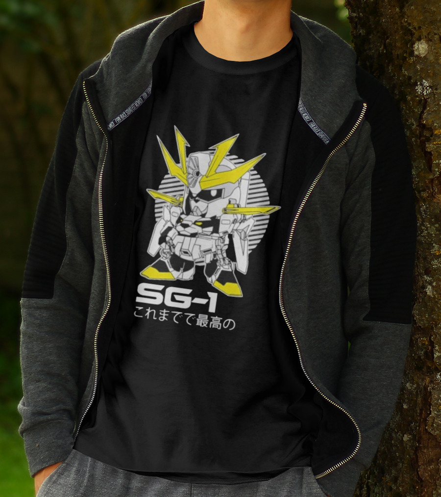 SG 1 Gundam Chibi Mecha Anime T-Shirt