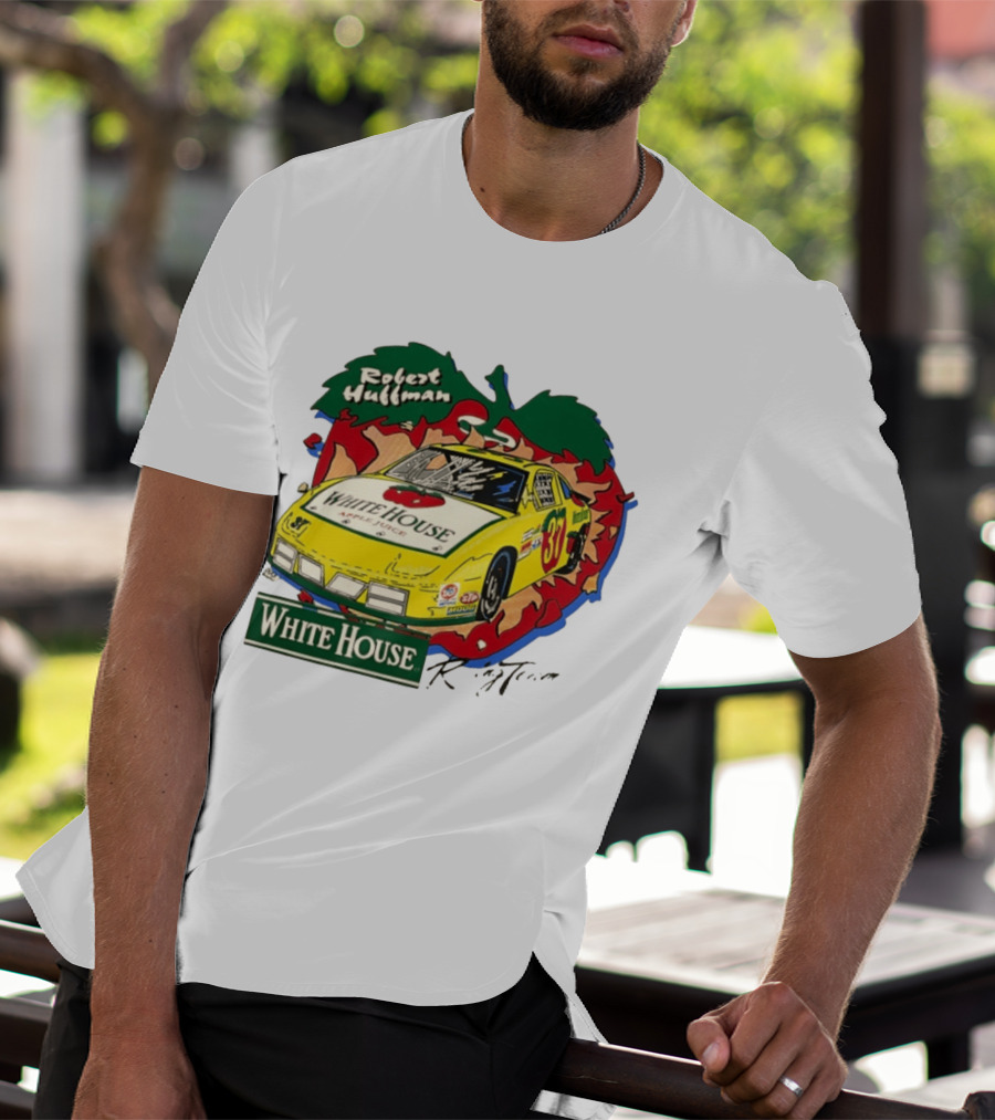 1996 Robert Huffman White House Apple Juice #37 Goody's Dash Series Car Racing T-Shirt