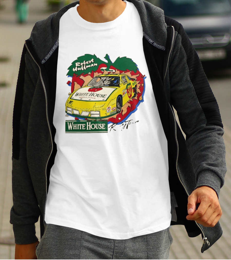 1996 Robert Huffman White House Apple Juice #37 Goody's Dash Series Car Racing T-Shirt
