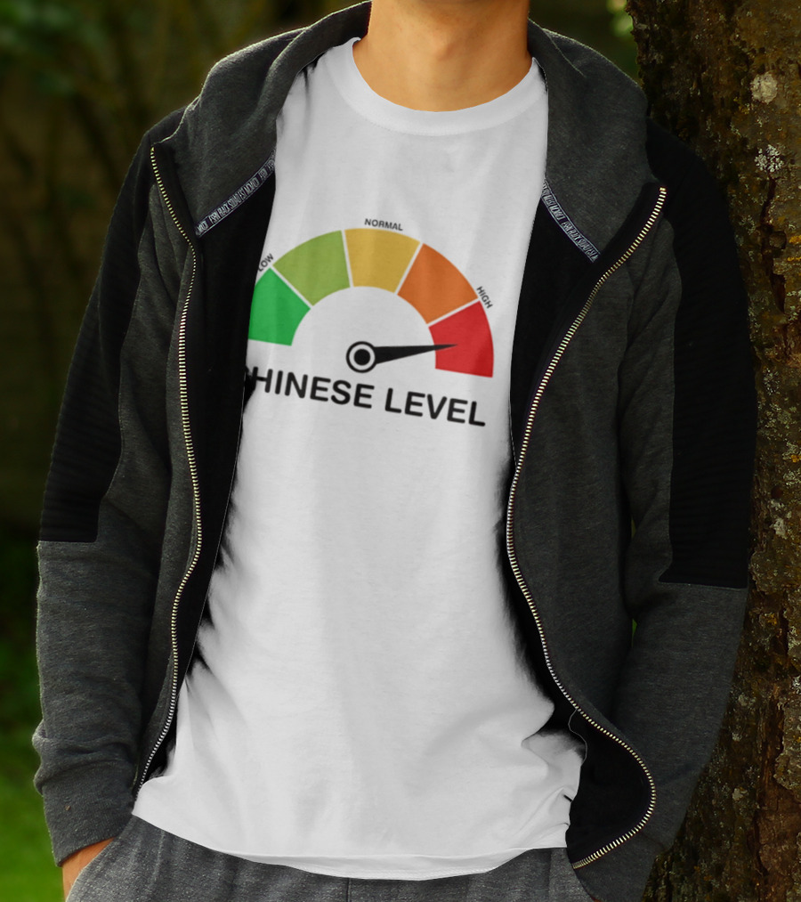 Chinese Level Meter Low Normal High Gauge T-Shirt