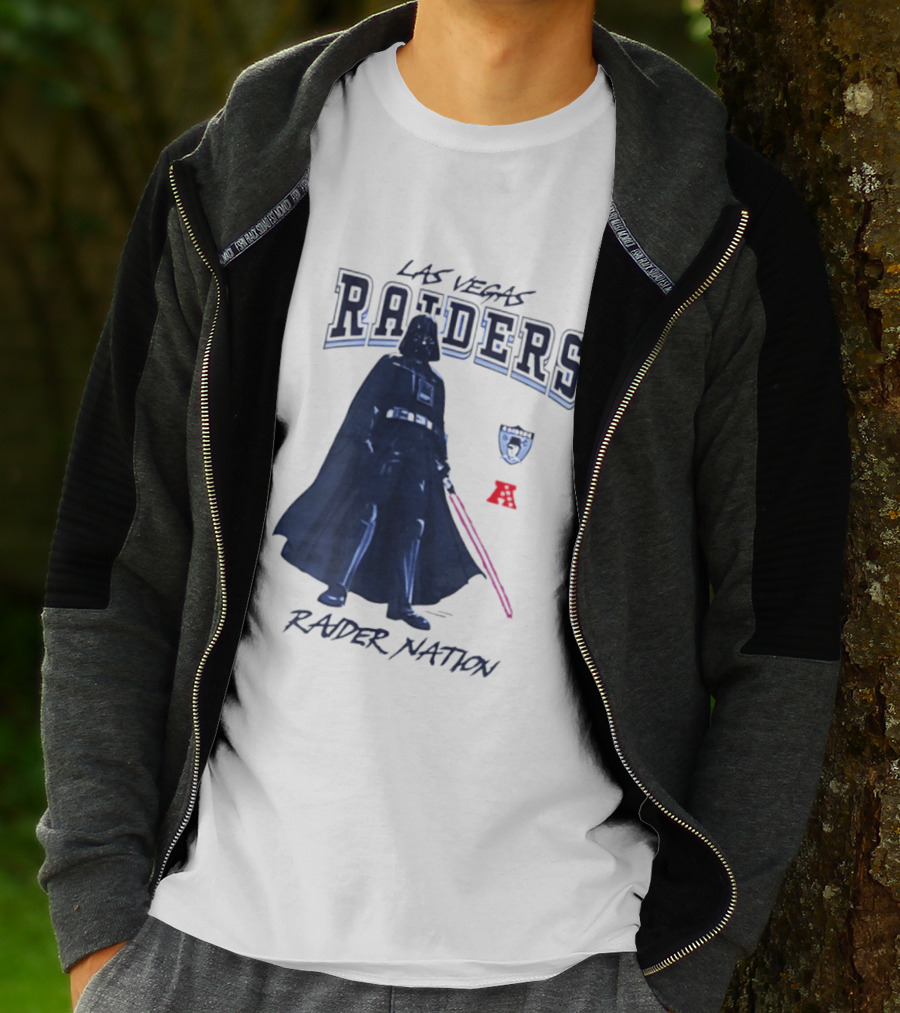 Las Vegas Raiders Darth Vader Raider Nation Star Wars 2026 T-Shirt