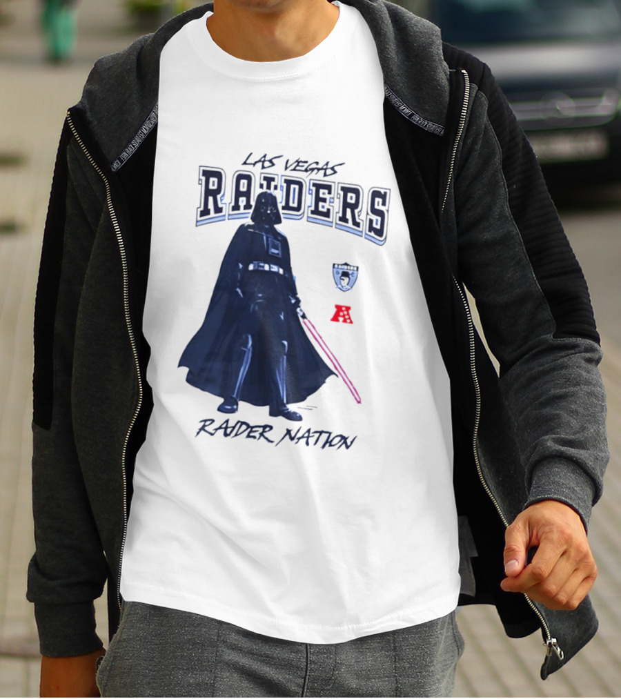 Las Vegas Raiders Darth Vader Raider Nation Star Wars 2026 T-Shirt