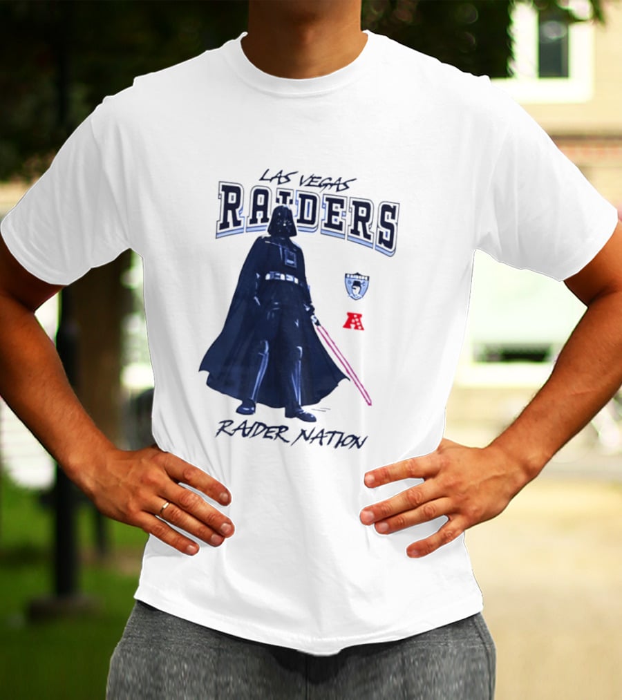 Las Vegas Raiders Darth Vader Raider Nation Star Wars 2026 T-Shirt