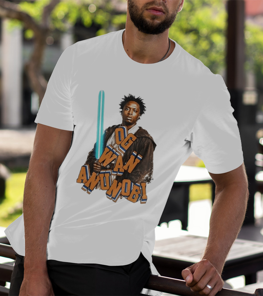 Og Wan Anunobi New York Knicks Basketball Nba 2026 Star Wars T-Shirt