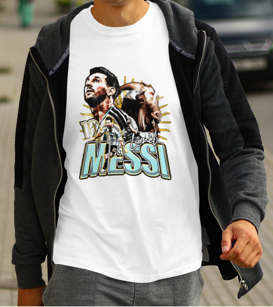 Lionel Messi 10 Goat T-Shirt