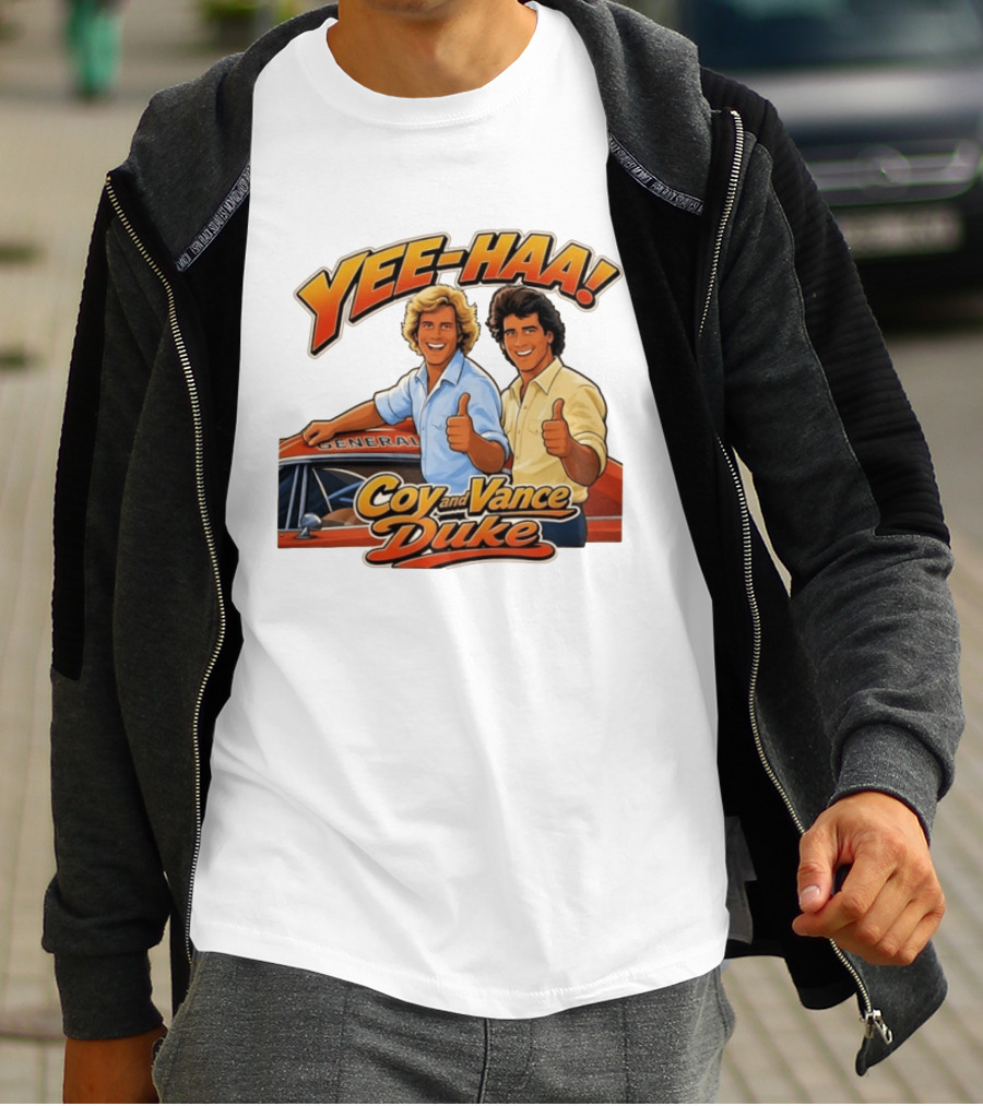 Yee Haa Coy And Vance Duke General Lee T-Shirt