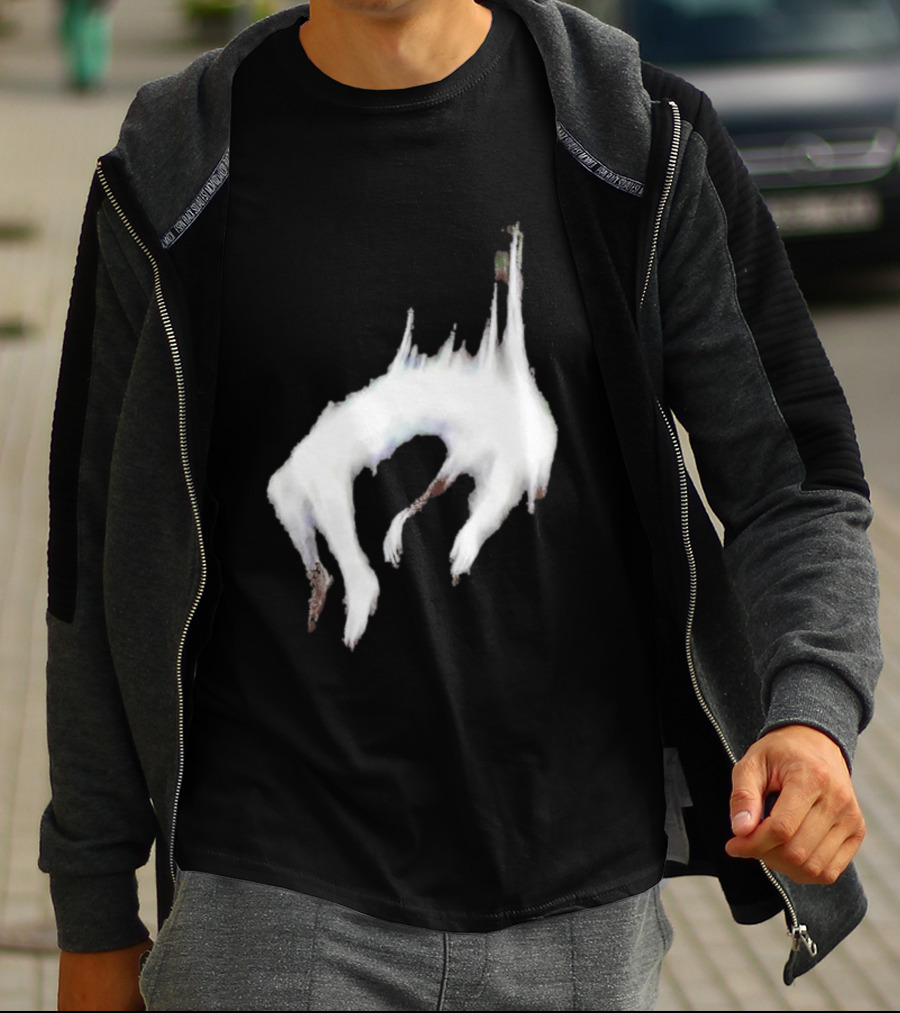 Ethereal Spirit Ghost Falling Apparition T-Shirt