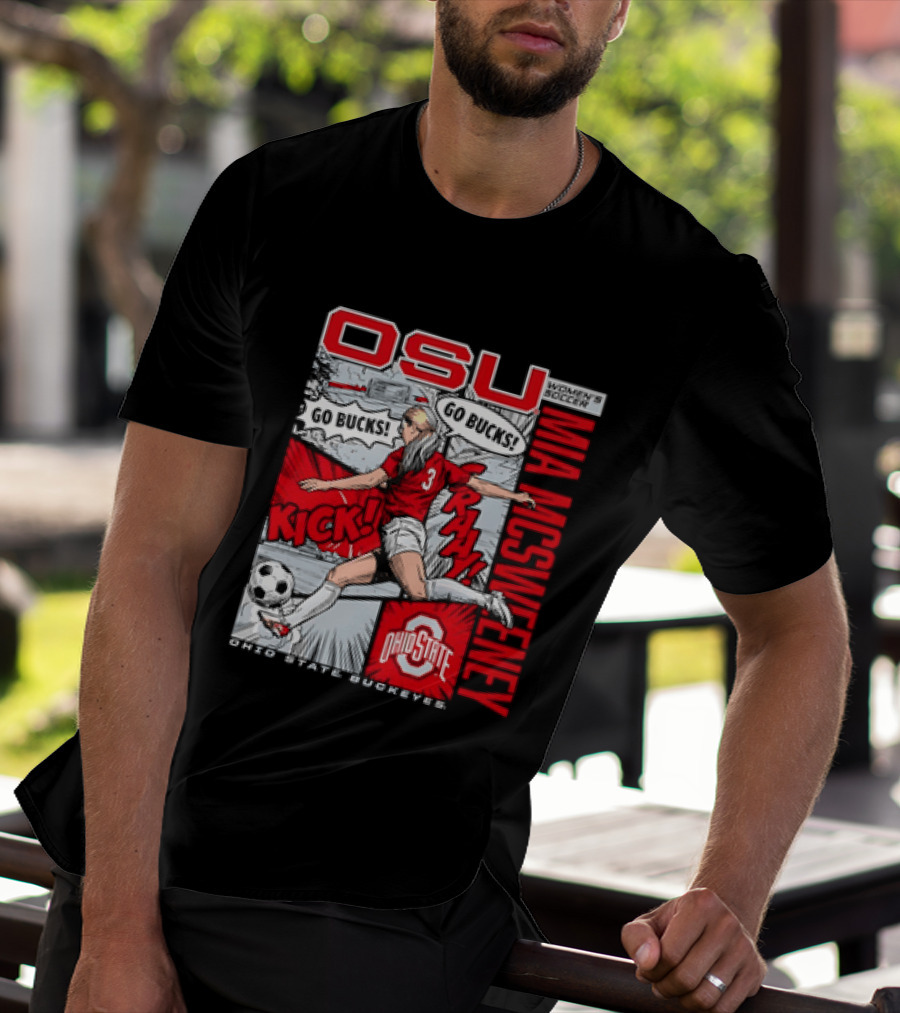 Ohio State Buckeyes OSU Mia McSweeney T-Shirt