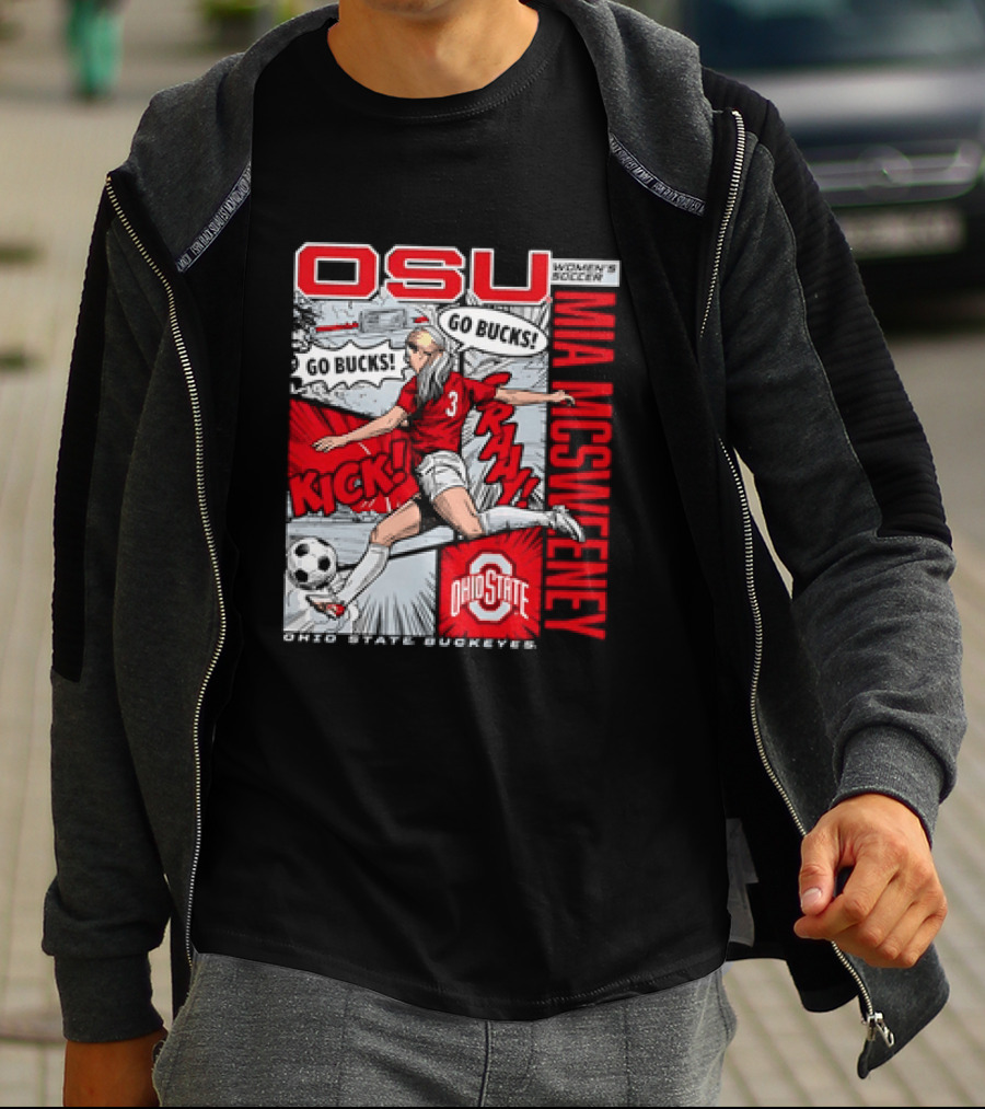 Ohio State Buckeyes OSU Mia McSweeney T-Shirt