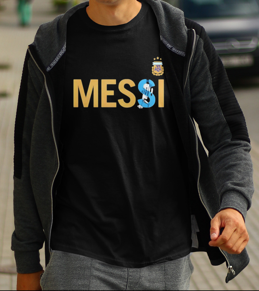 Lionel Messi AFA Argentina Football Team T-Shirt