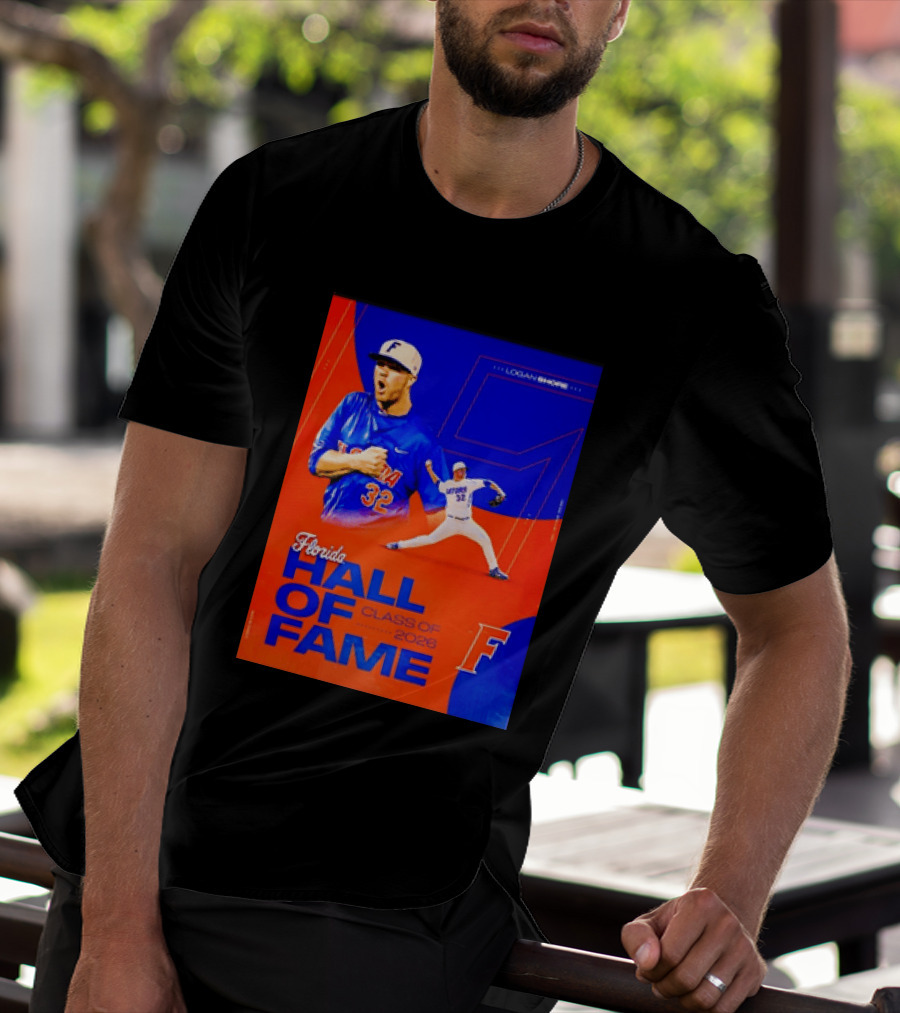 Logan Shore Florida Gators Hall Of Fame Class Of 2026 T-Shirt
