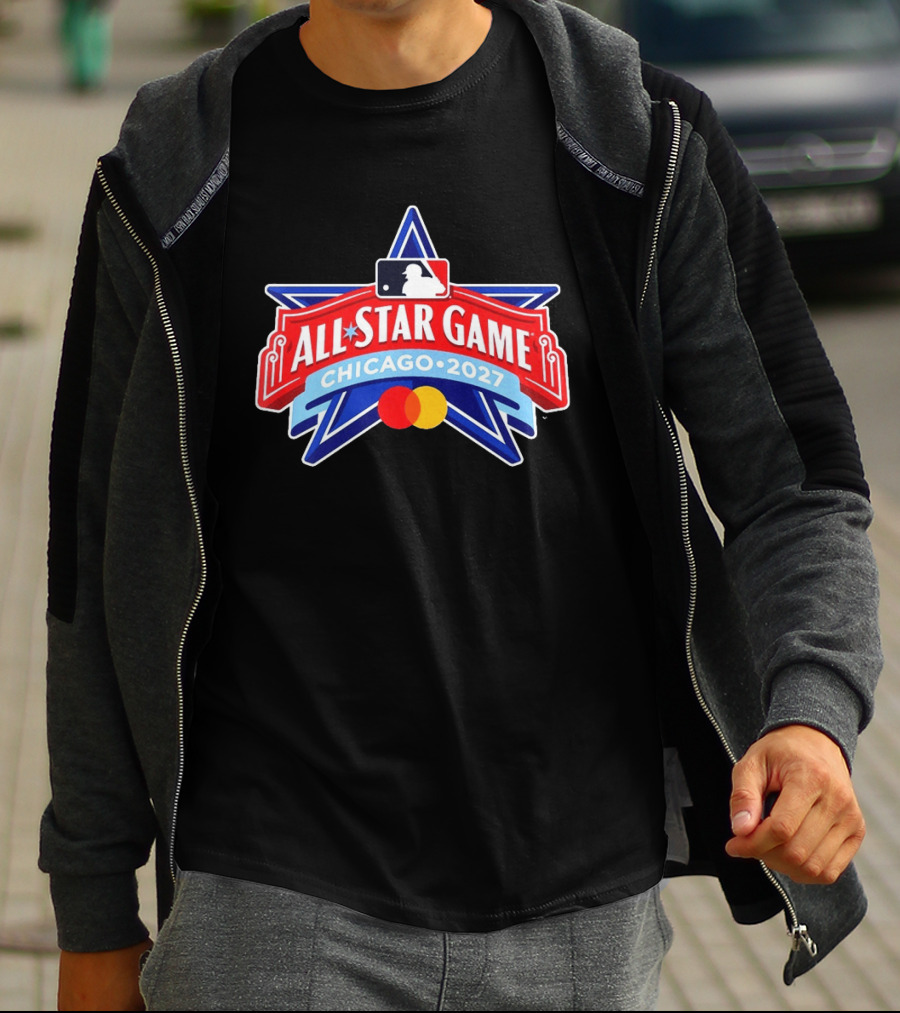 MLB All Star Game 2027 Chicago Mastercard T-Shirt