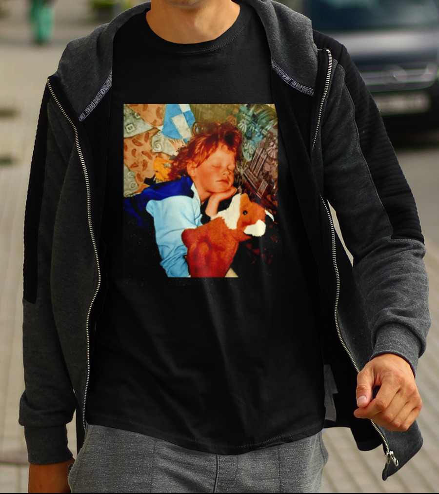 Wimbledon 2026 Men's Singles Italy Jannik Sinner Baby Era Vintage Childhood Photo T-Shirt