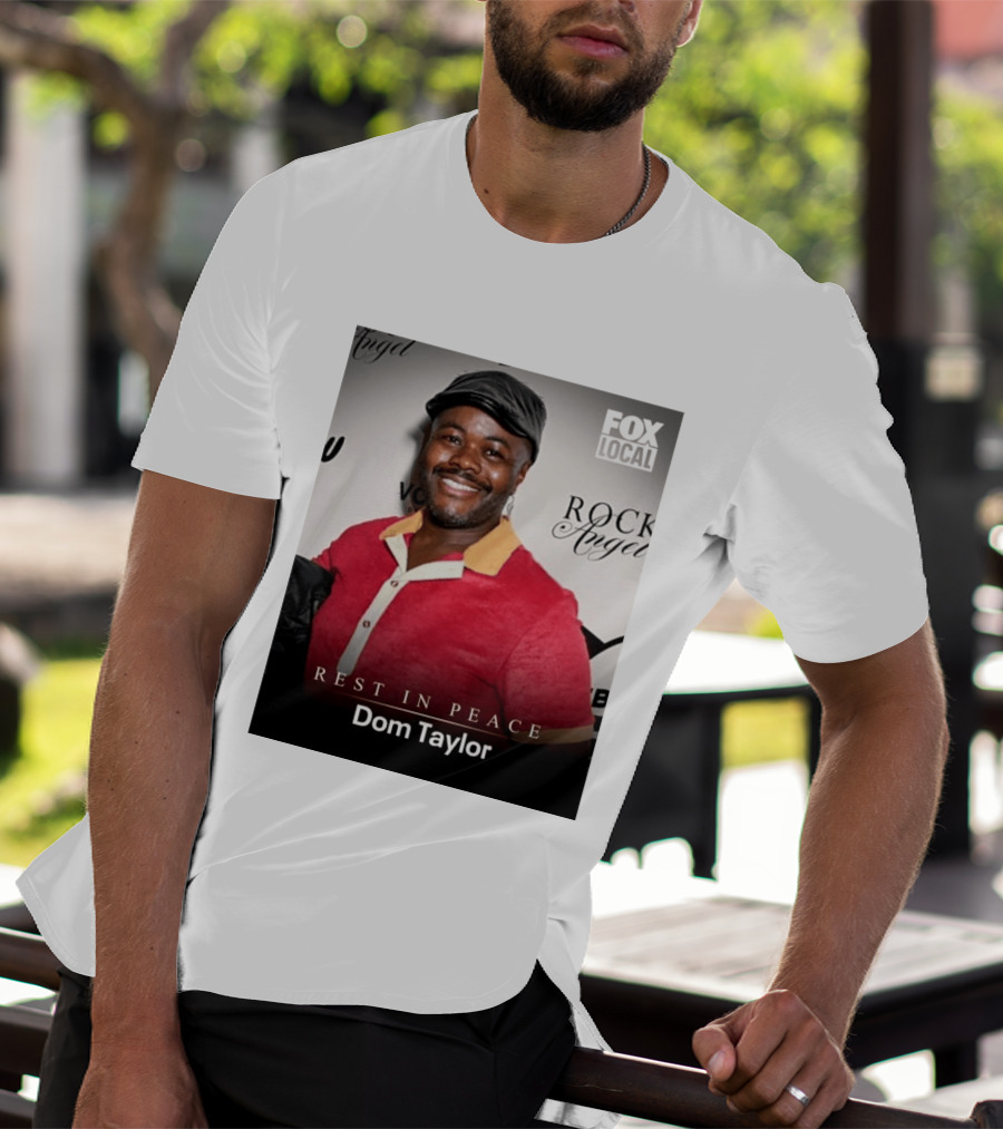 Rest In Peace Dom Taylor Celebrating Caribbean Cuisine Netflix Five Star Chef T-Shirt