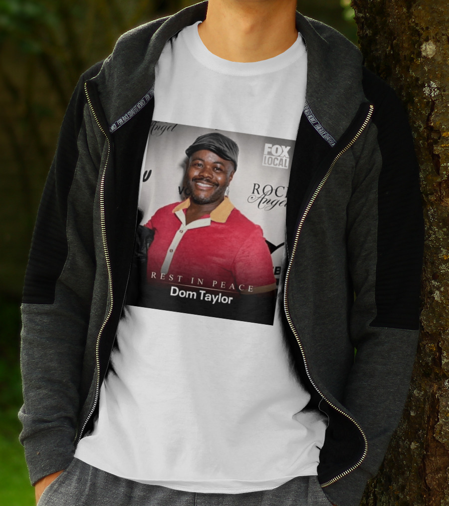 Rest In Peace Dom Taylor Celebrating Caribbean Cuisine Netflix Five Star Chef T-Shirt