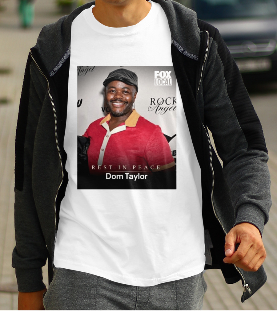 Rest In Peace Dom Taylor Celebrating Caribbean Cuisine Netflix Five Star Chef T-Shirt