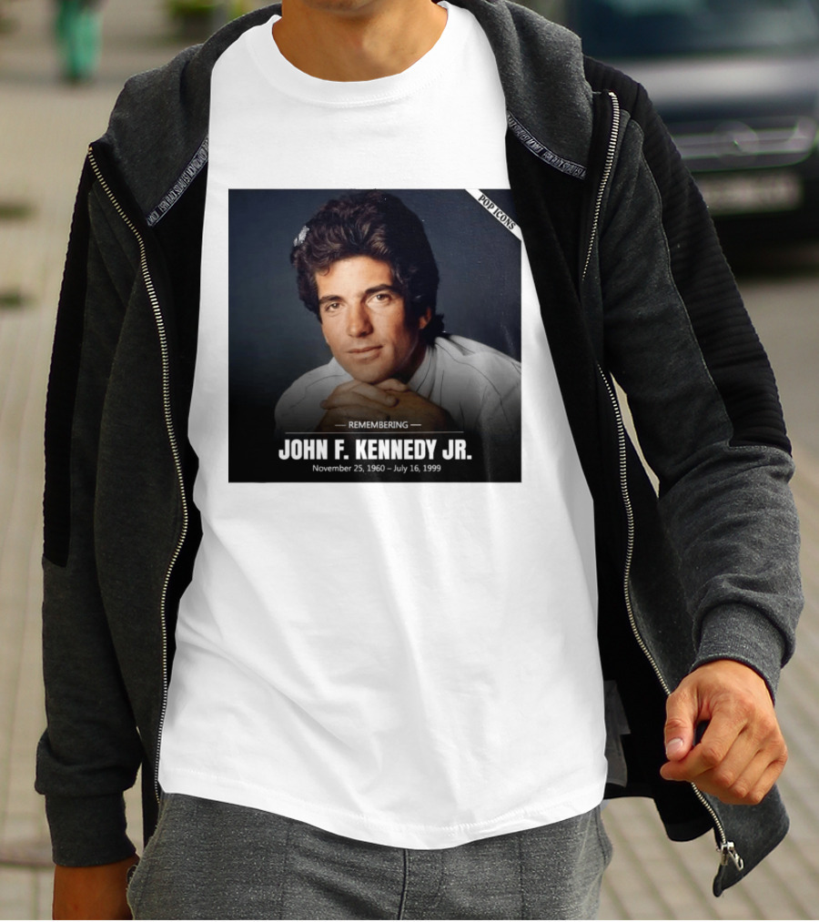 Remembering John F. Kennedy Jr. November 25 1960 July 16 1999 Pop T-Shirt