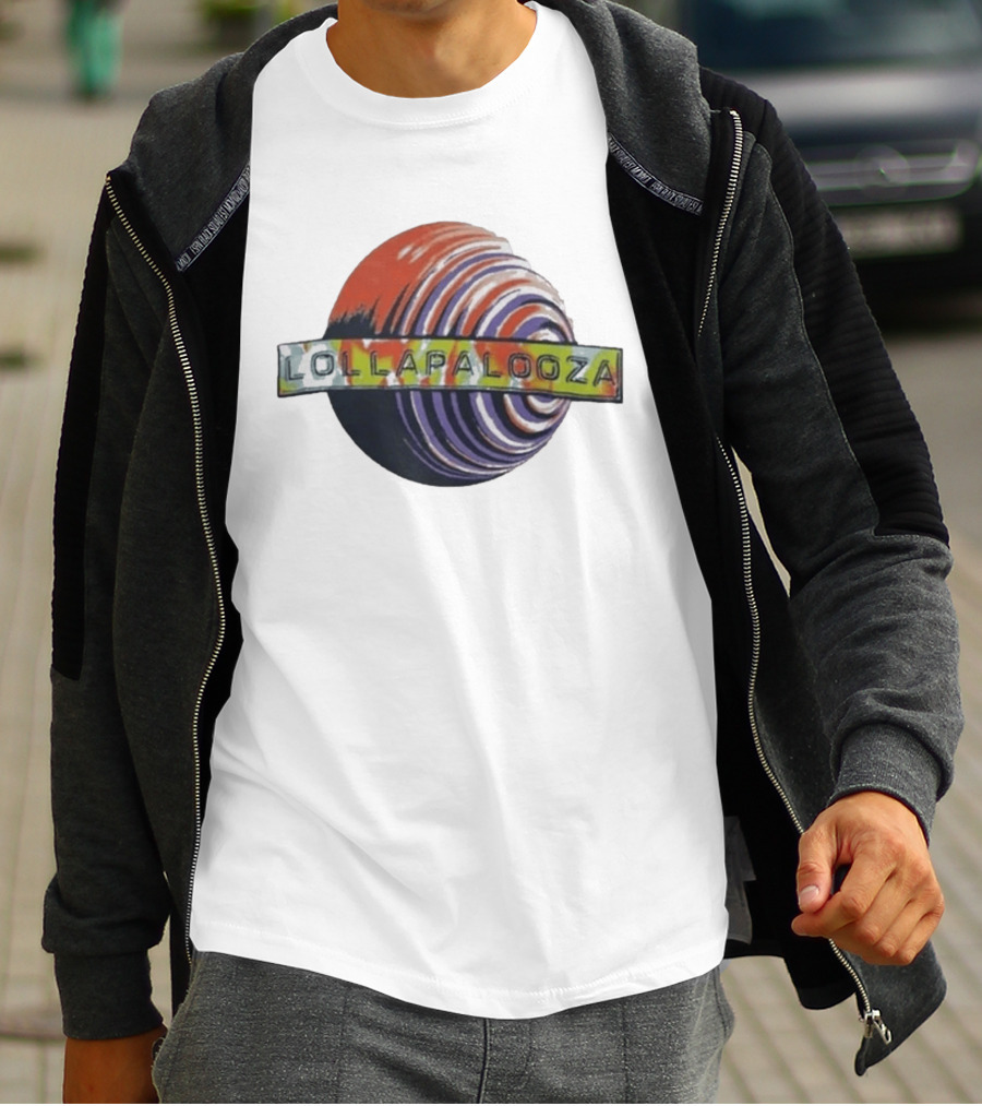 Lollapalooza Festival 2026 Sphere Logo Event Grant Park Chicago July 30 August 2 T-Shirt