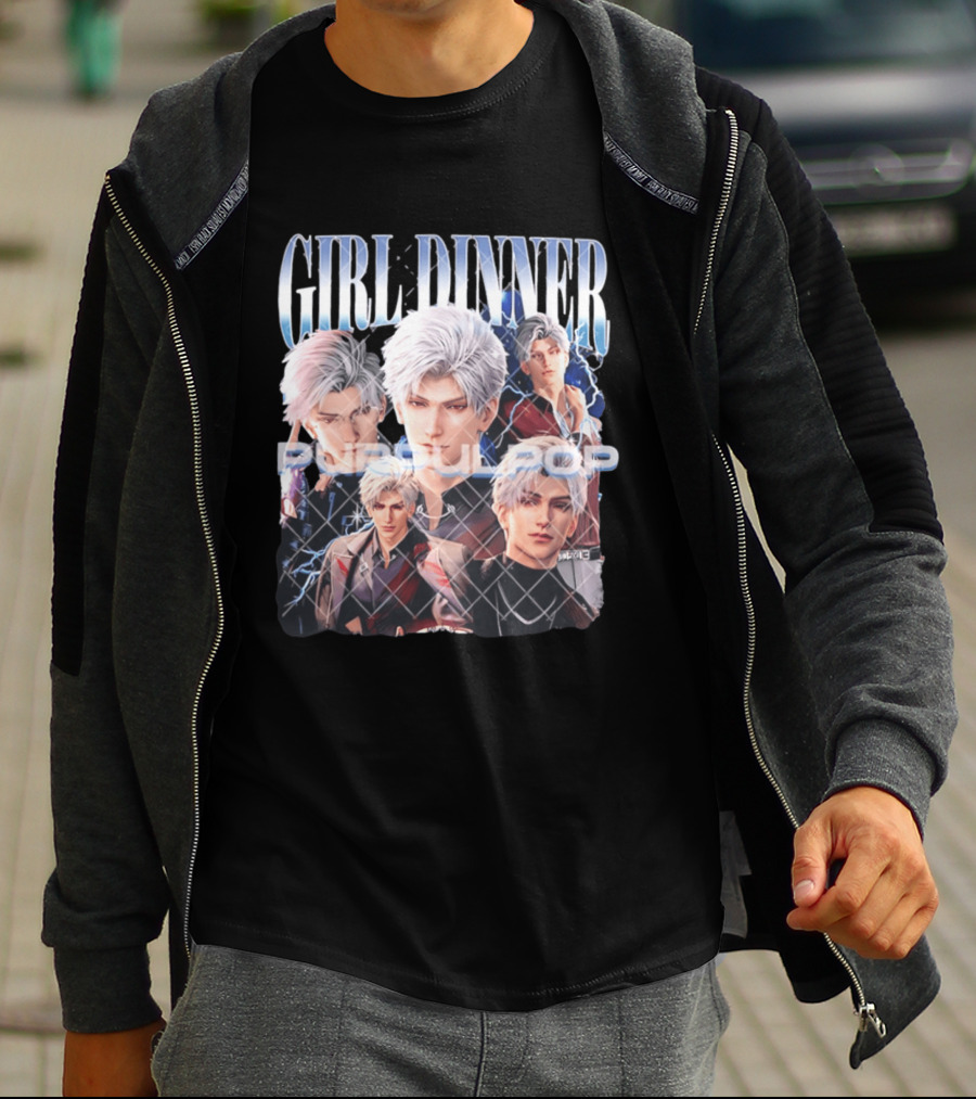 Girl Dinner PUPUPU POP 1 Photoshop To Mau Xong Xau Lam Love Deepspace Sylus Bootleg T-Shirt