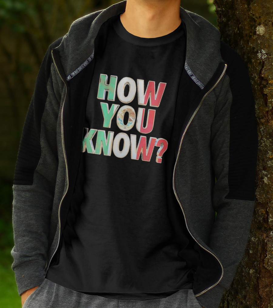 AEW Mexico Flag How You Know Wrestling T-Shirt