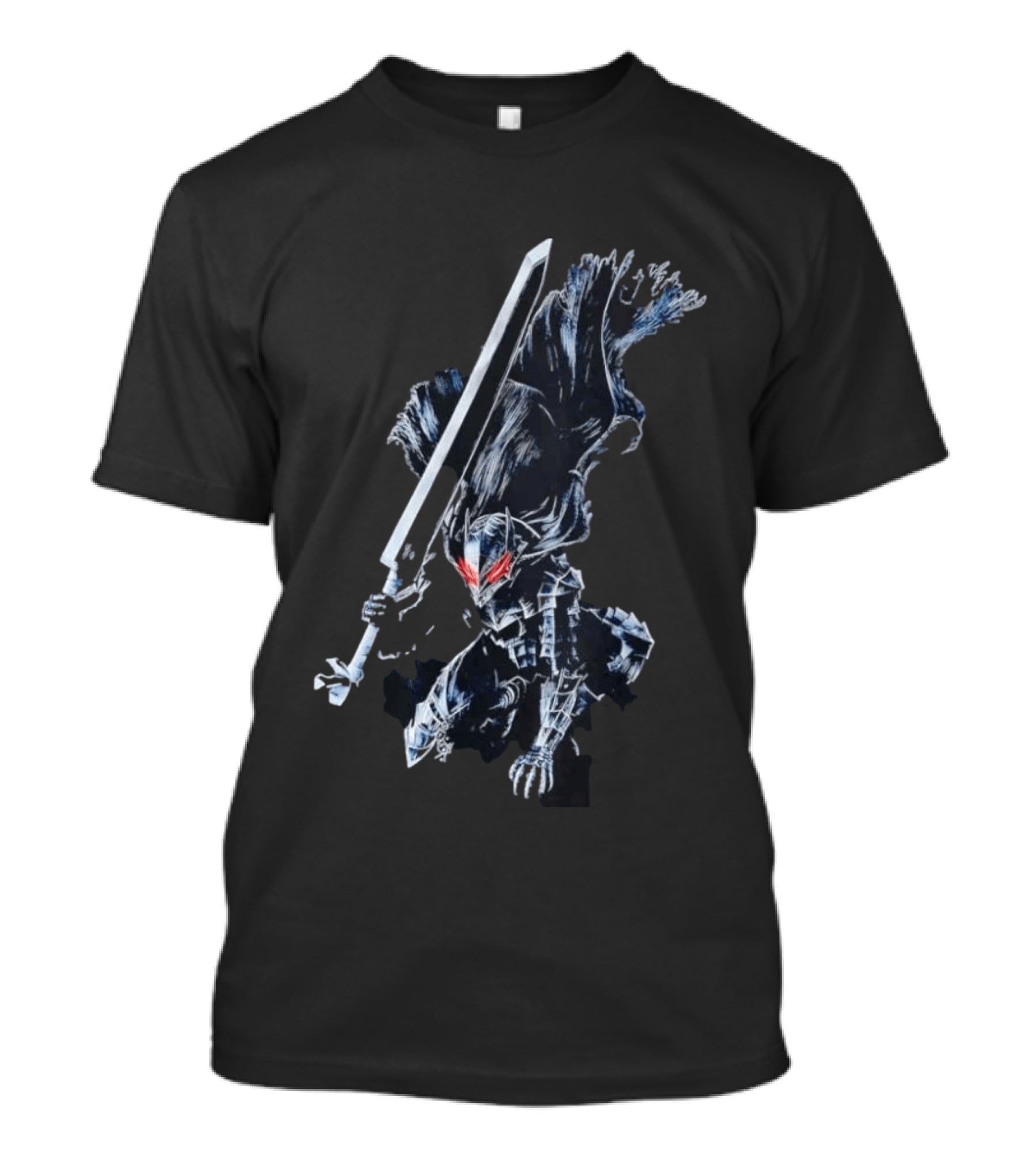 Berserk Guts Berserker Armor Dragonslayer Sword Action Pose T-Shirt