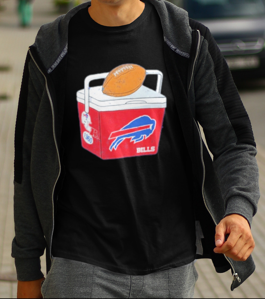 Buffalo Bills Cooler 1960 Football Wegmans Go Bills T-Shirt