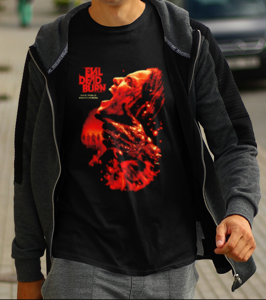 Evil Dead Burn Horror Halloween Movie T-Shirt