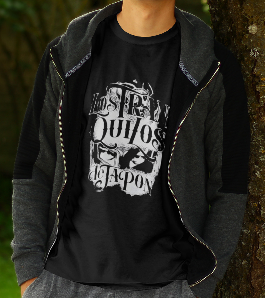 Los Tranquilos De Japon Bushi Mask Design Japan T-Shirt