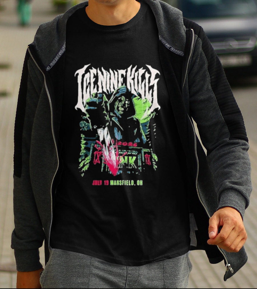 Ice Nine Kills Inkcarceration Event Mansfield OH July 19 2026 Horror Graphic Novel T-Shirt