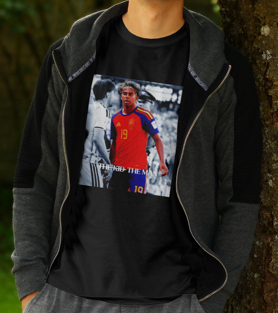 Spain 19 Lamine Yamal The Kid The Man T-Shirt