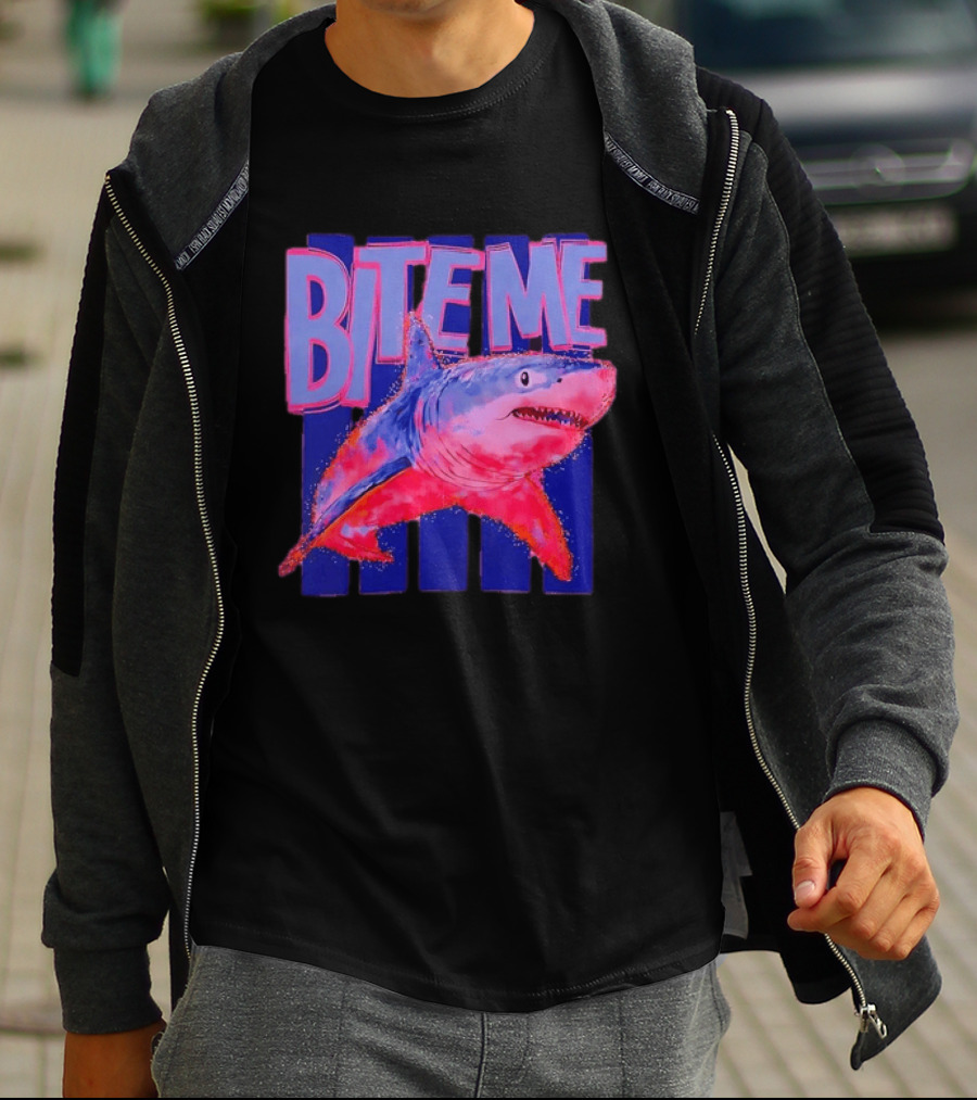 Bite Me Shark Attack T-Shirt