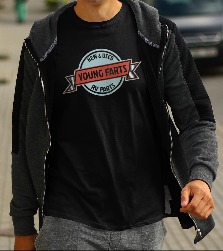 New And Used Young Farts RV Parts T-Shirt