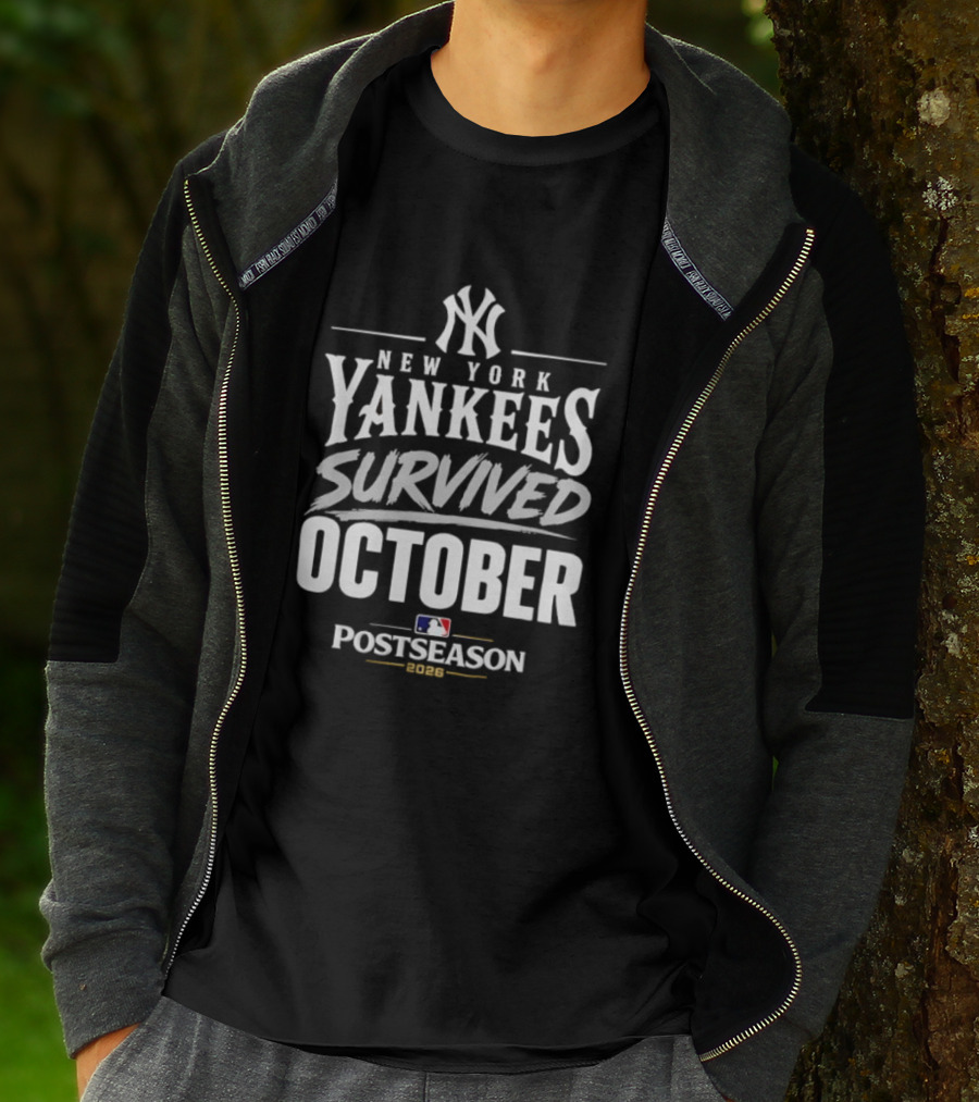 New York Yankees Survived October MLB Postseason 2026 T-Shirt