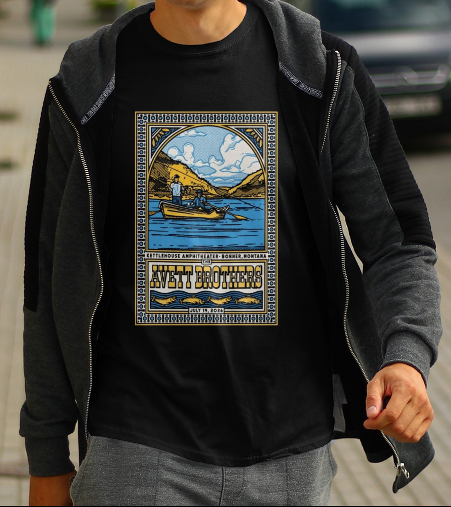 The Avett Brothers KettleHouse Amphitheater Bonner Montana July 19 2026 T-Shirt