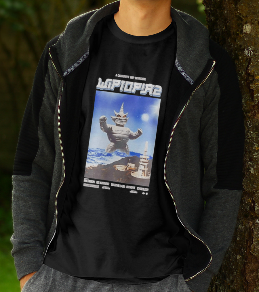 Carhartt WIP Invasion Wiptopia 2 Michigan OG Aktivor Danvillain D3tro1t Chasezor T-Shirt