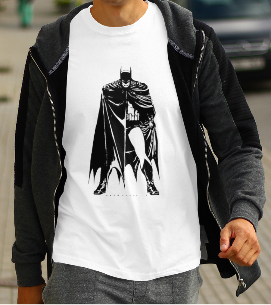 Batman DC Comics Mazzucchelli Frank Miller Year One Caped Crusader T-Shirt