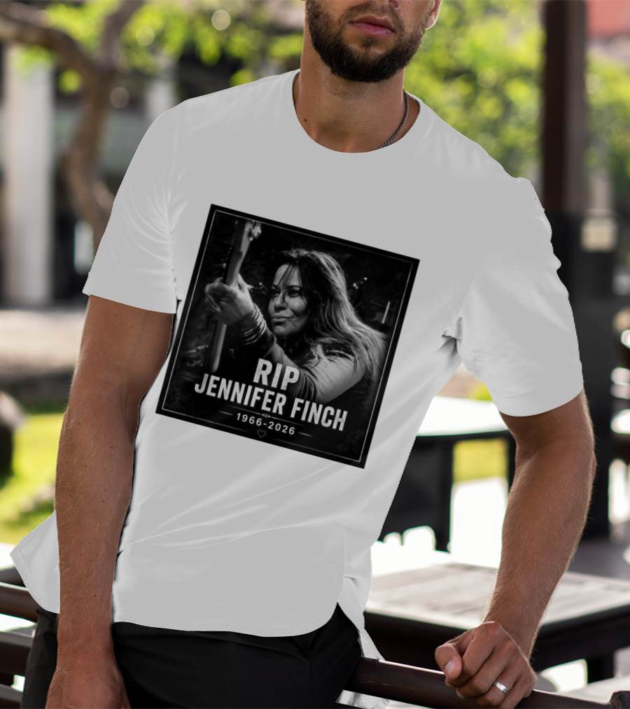 RIP Jennifer Finch 1966 2026 Memorial T-Shirt