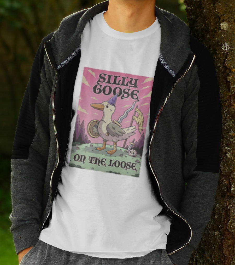 Silly Goose On The Loose Medieval Adventure T-Shirt